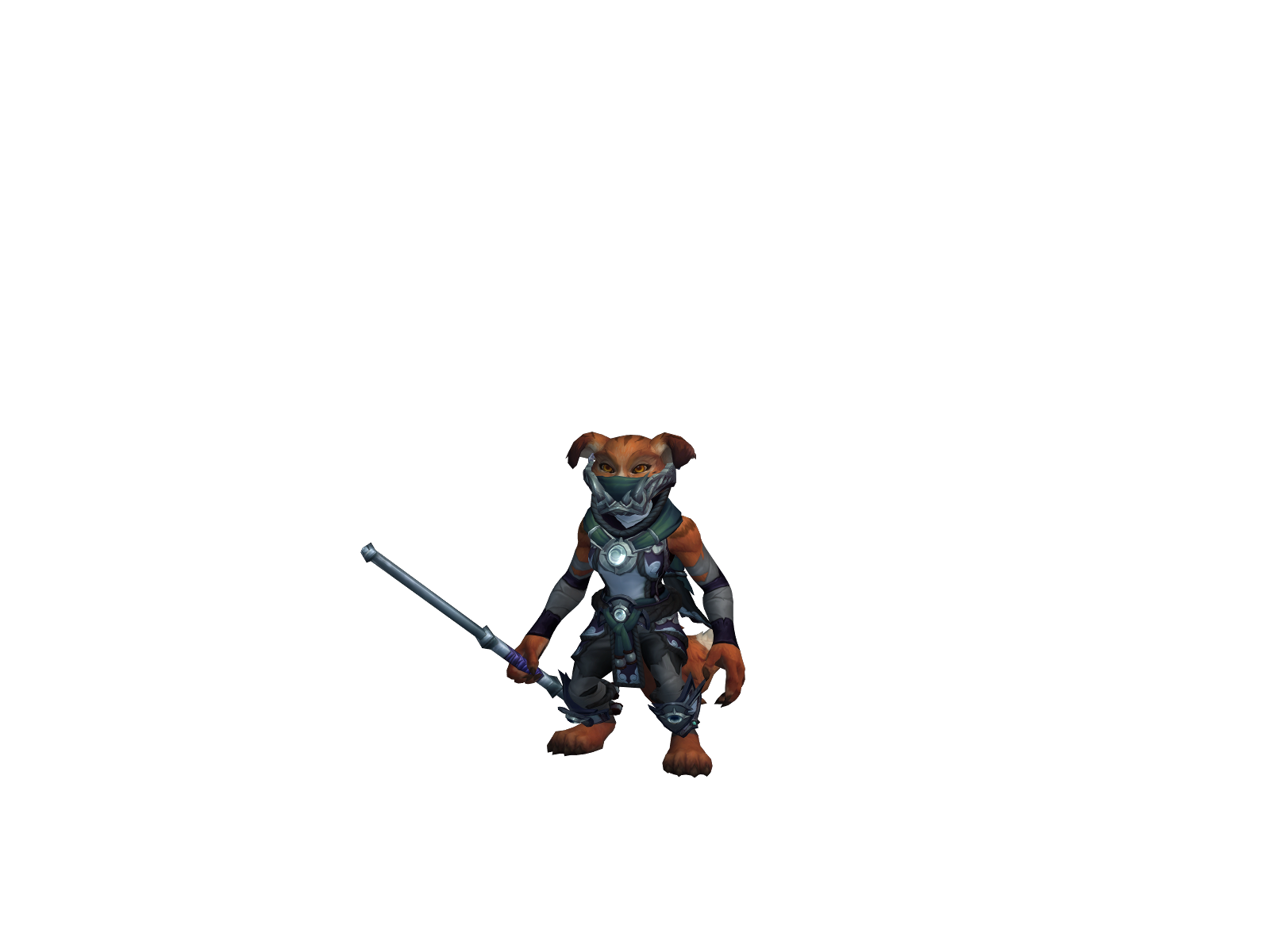 Novarius 3D character render