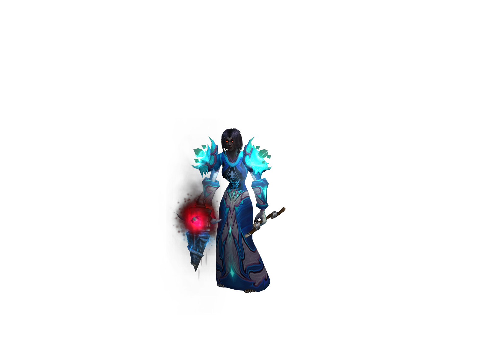 Sike 3D character render