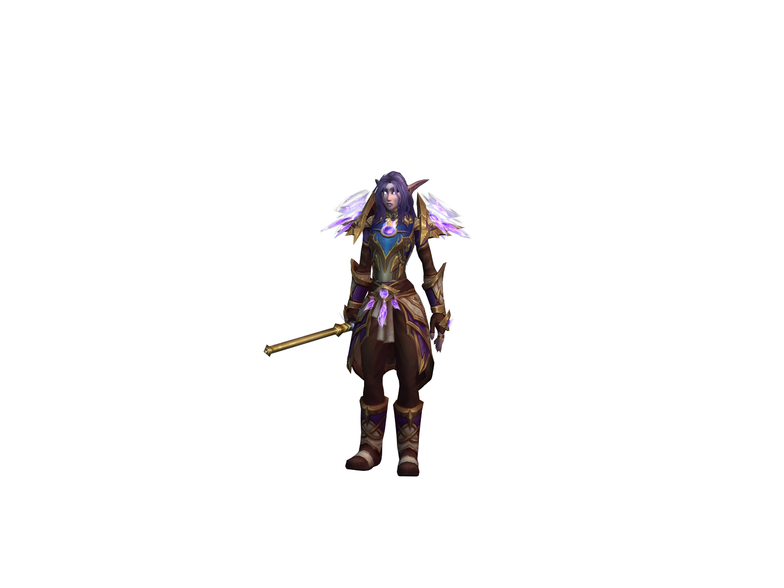 Brochill 3D character render
