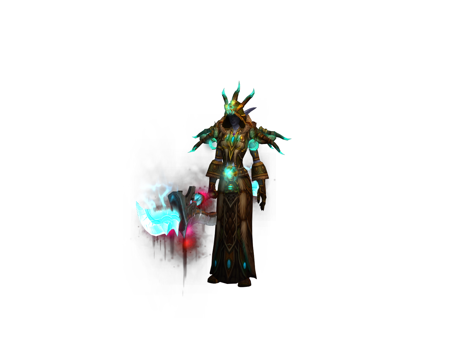 Lune 3D character render