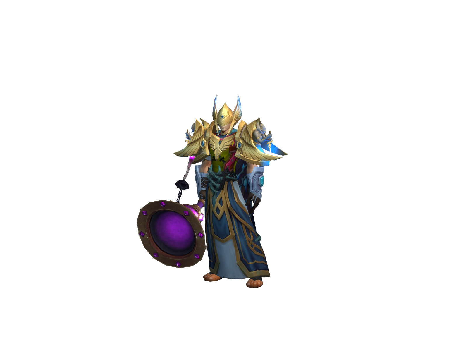 Trívíüm 3D character render