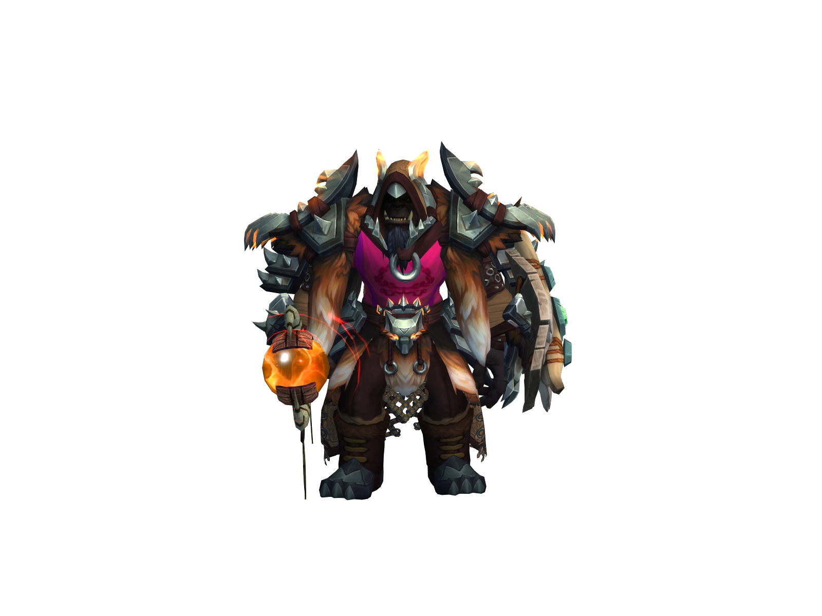 Expsham 3D character render
