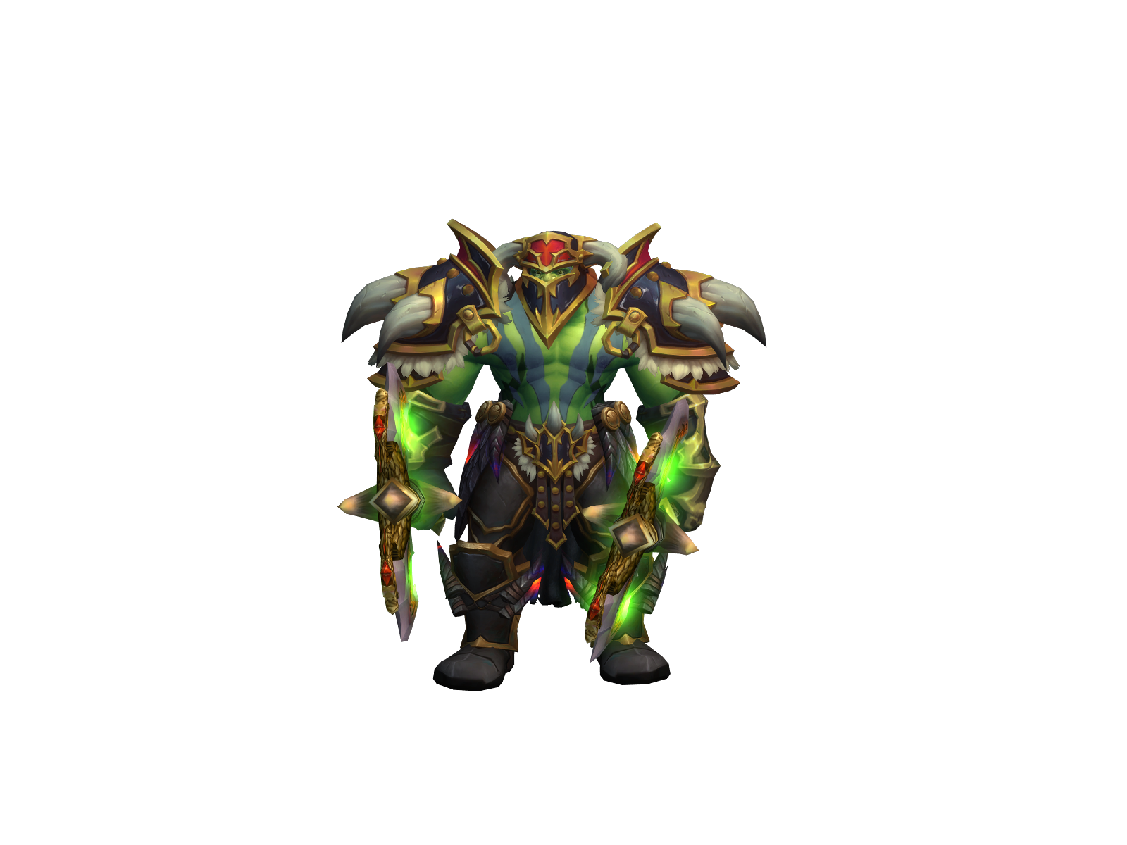 Zurbah 3D character render