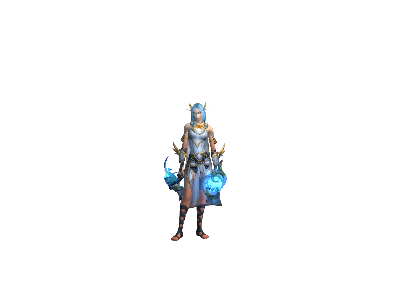 Dreamfist 3D character render