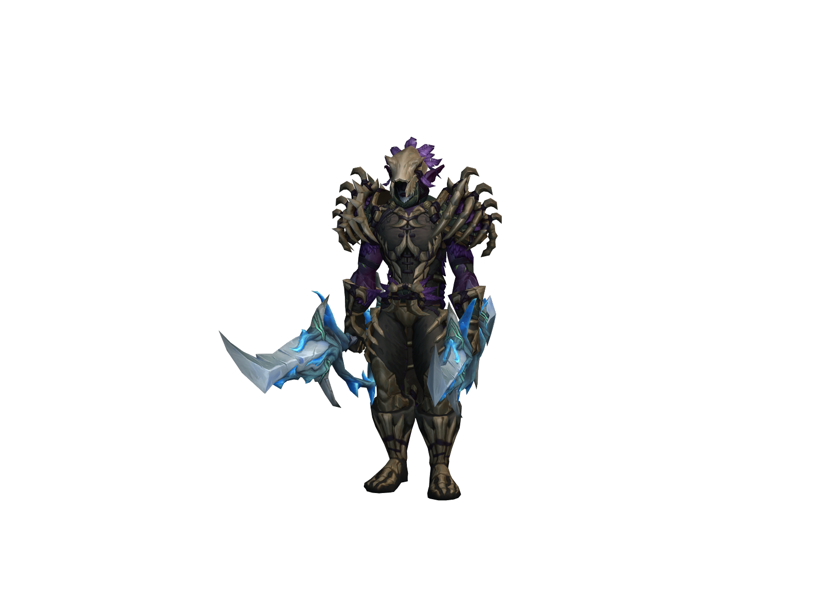 Moskiel 3D character render