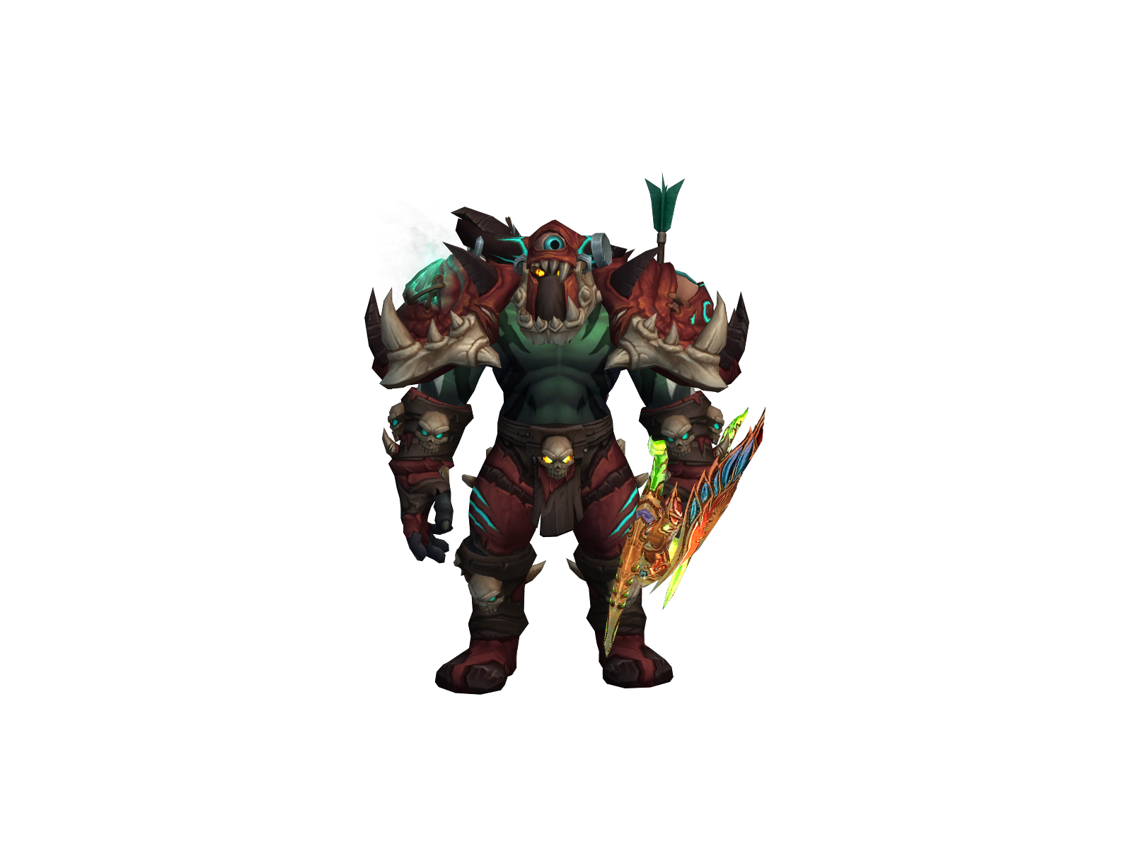 Reigndeadly 3D character render