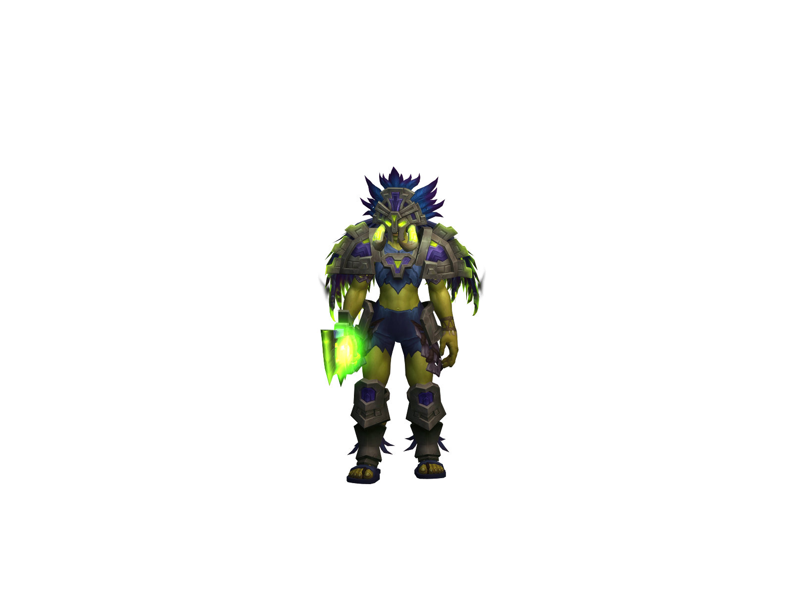 Hichiiaf 3D character render