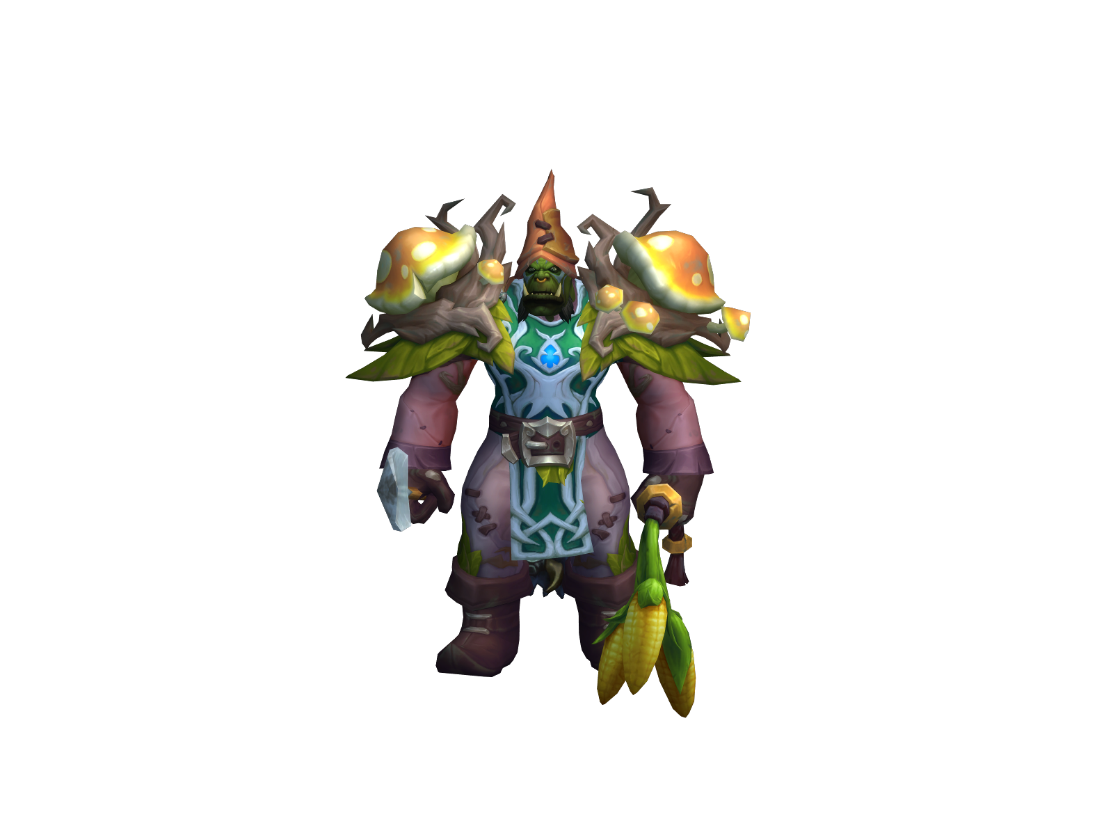 Agilidad 3D character render