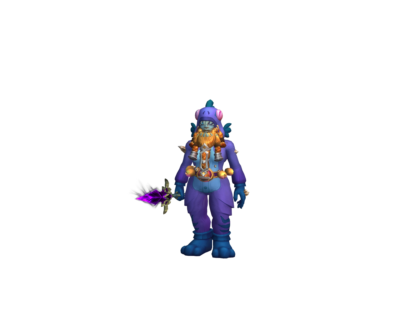Gingy 3D character render