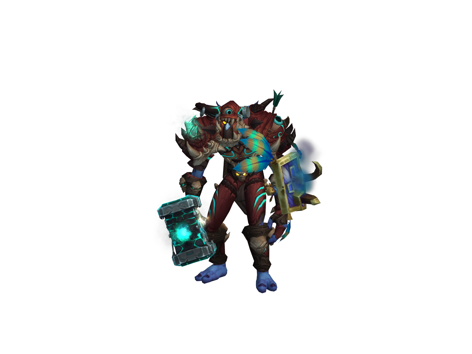 Dérèk 3D character render