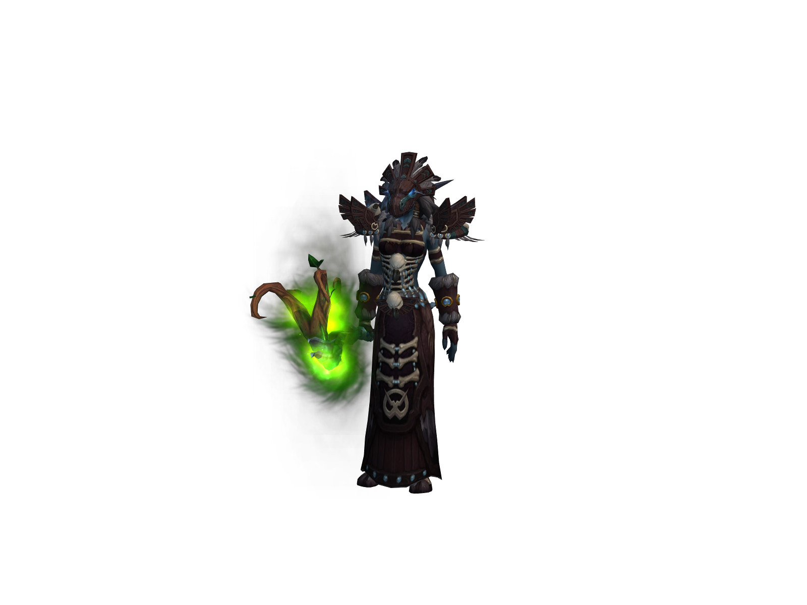 Sketchyfawk 3D character render