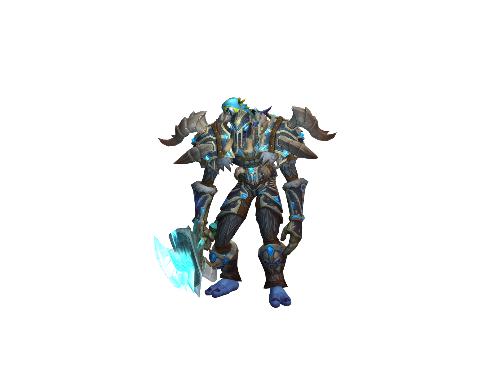 Xaosknight 3D character render