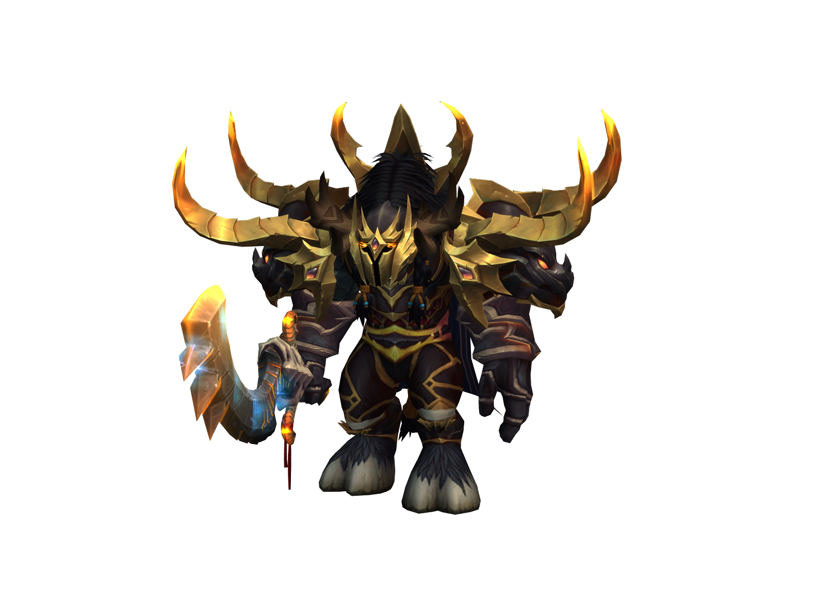 Dertz 3D character render