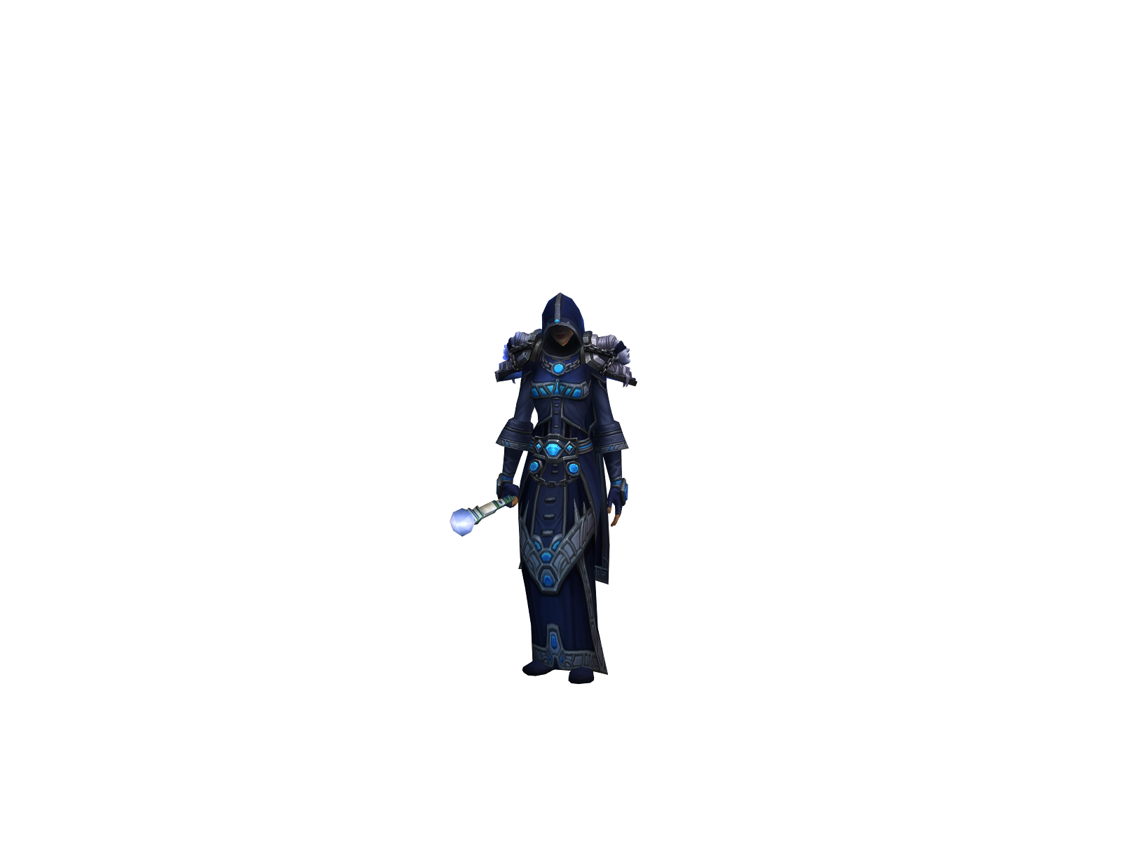 Microvoid 3D character render