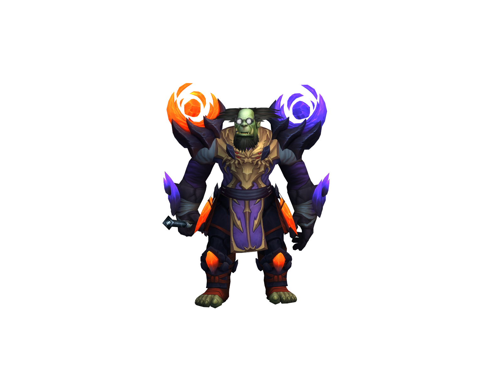 Cottonmage 3D character render