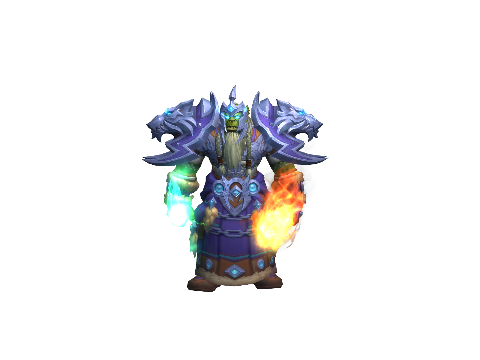 Nezrok 3D character render
