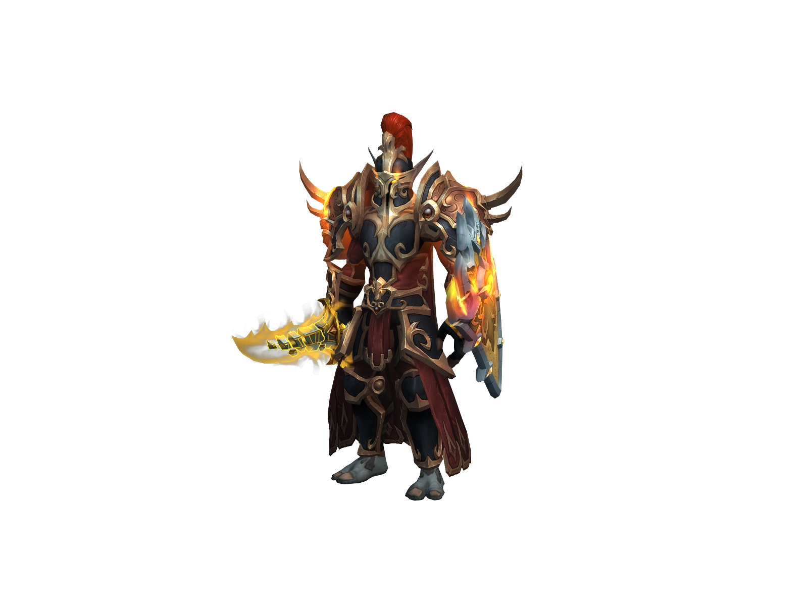Baltabho 3D character render