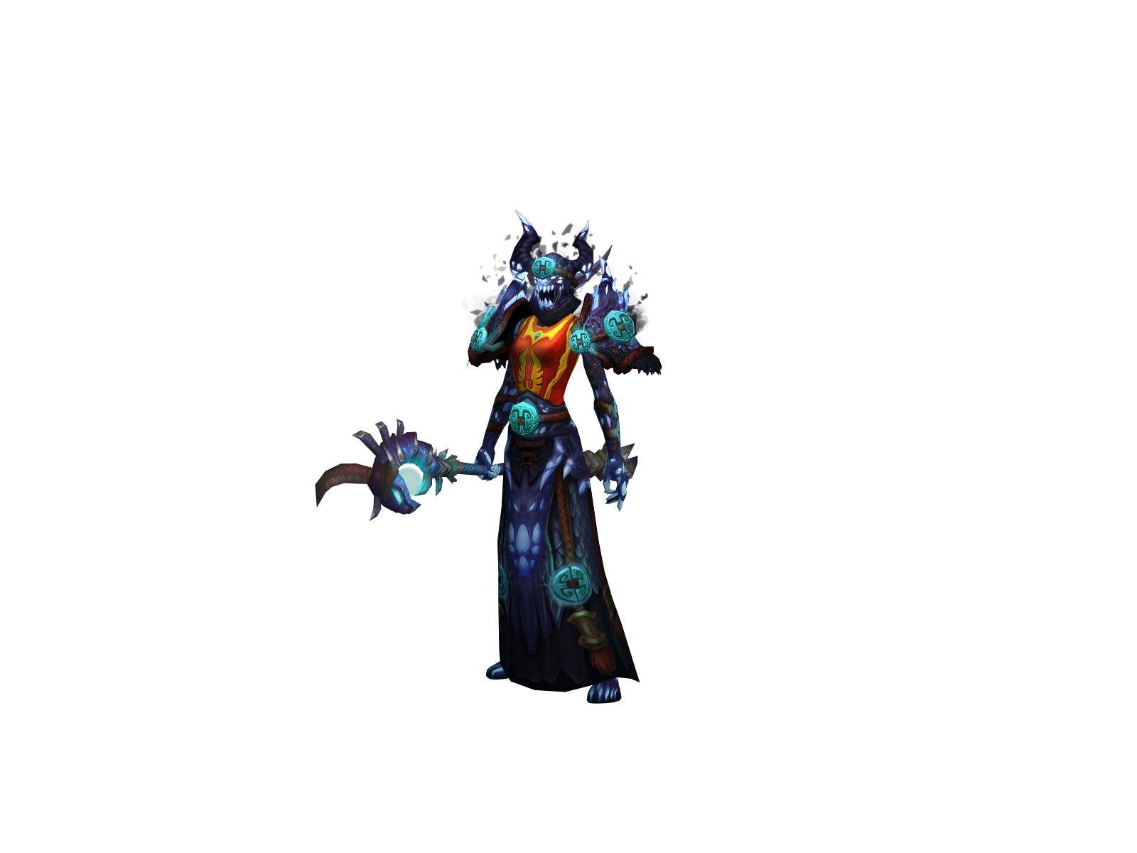 Zerouca 3D character render