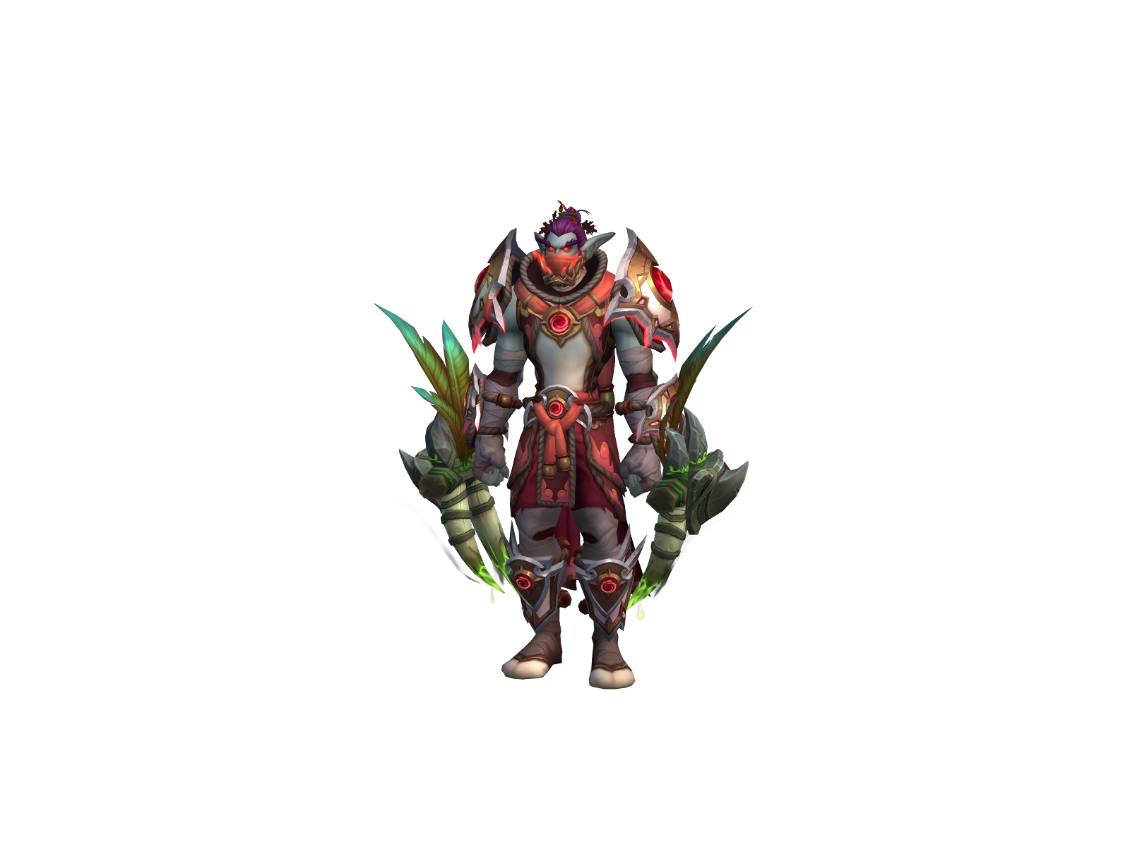 Shaolinx 3D character render