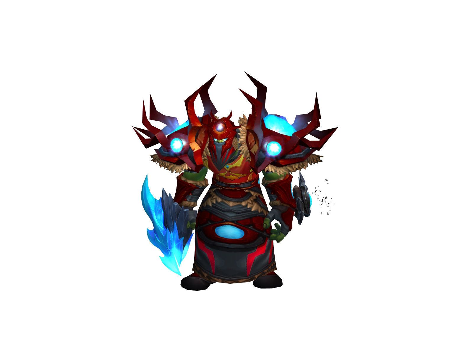 Rickythunder 3D character render