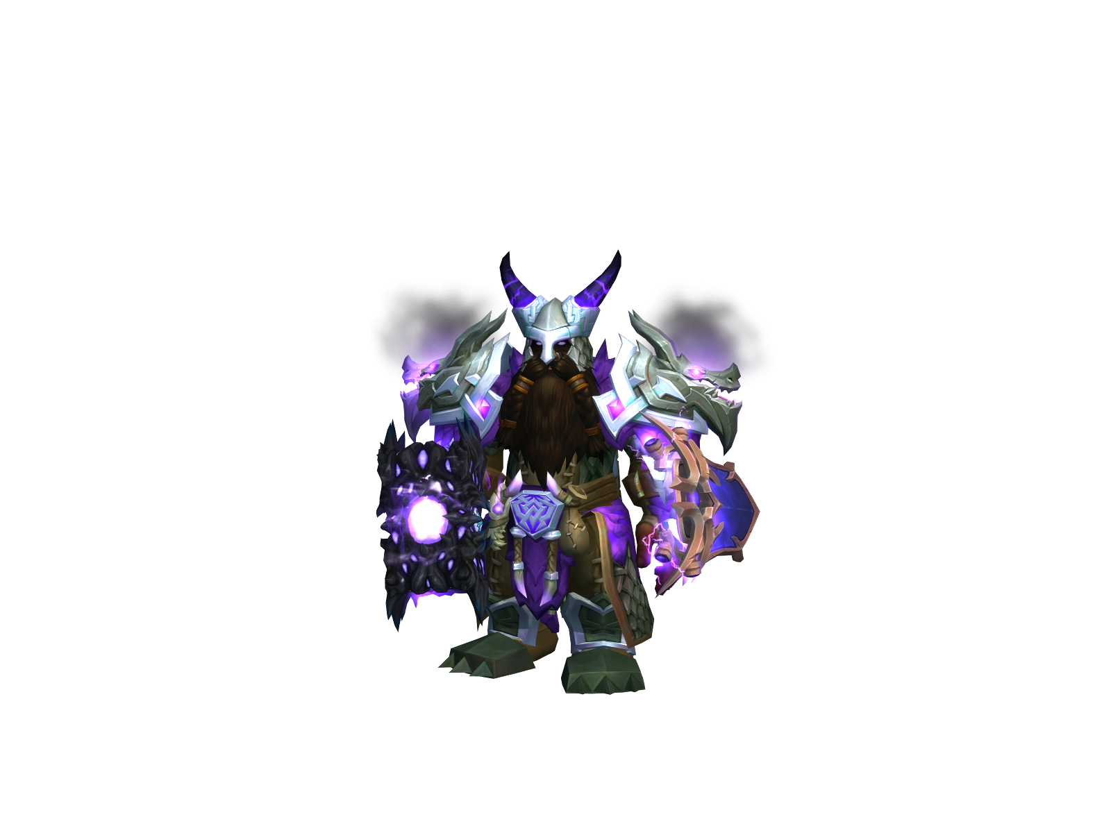 Patchscar 3D character render