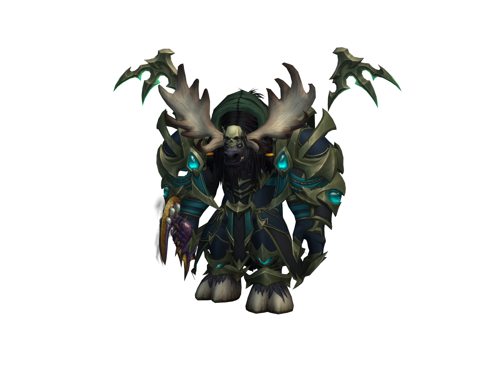 Kravensworth 3D character render