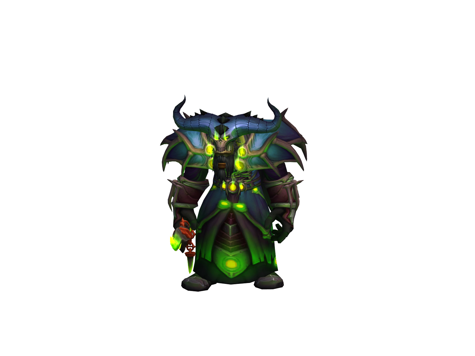 Lovelyorc 3D character render