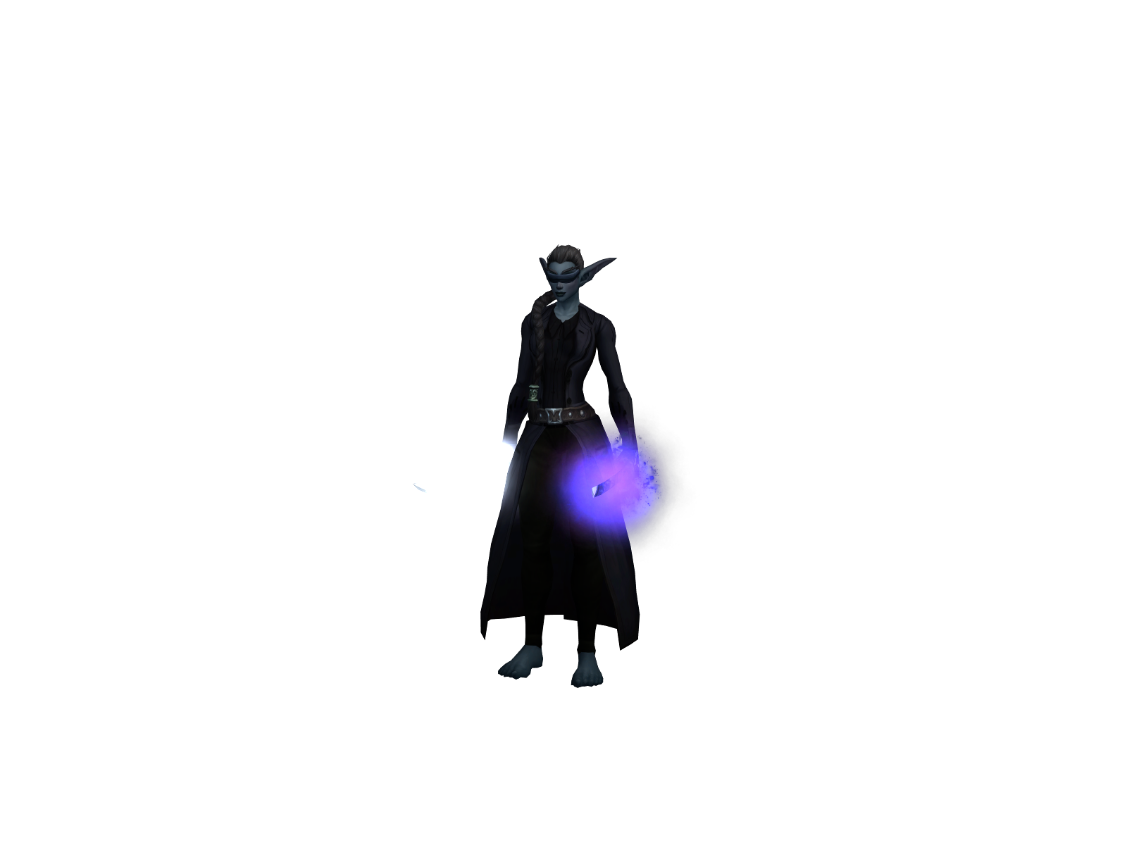 Evade 3D character render