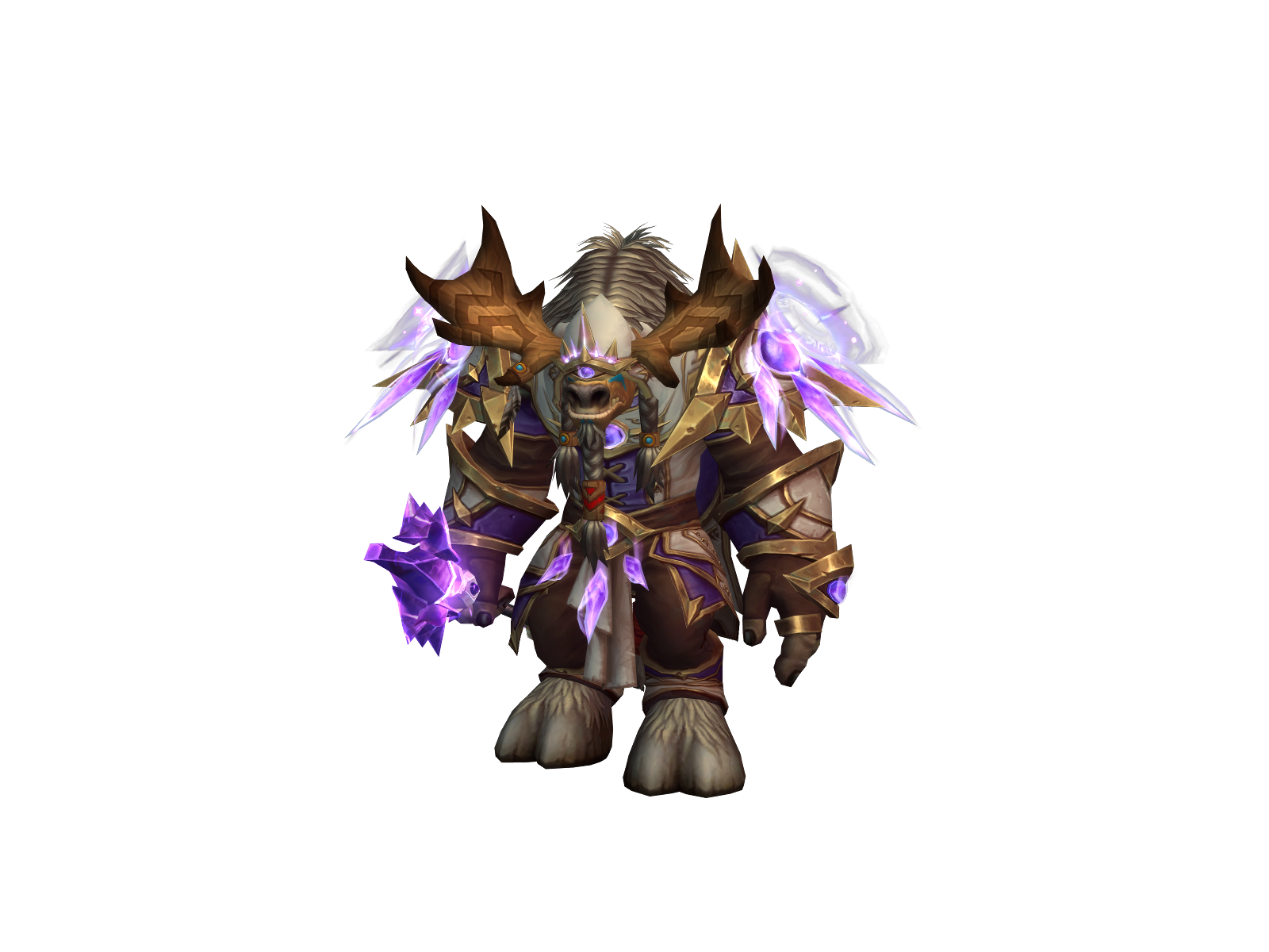 Morraine 3D character render