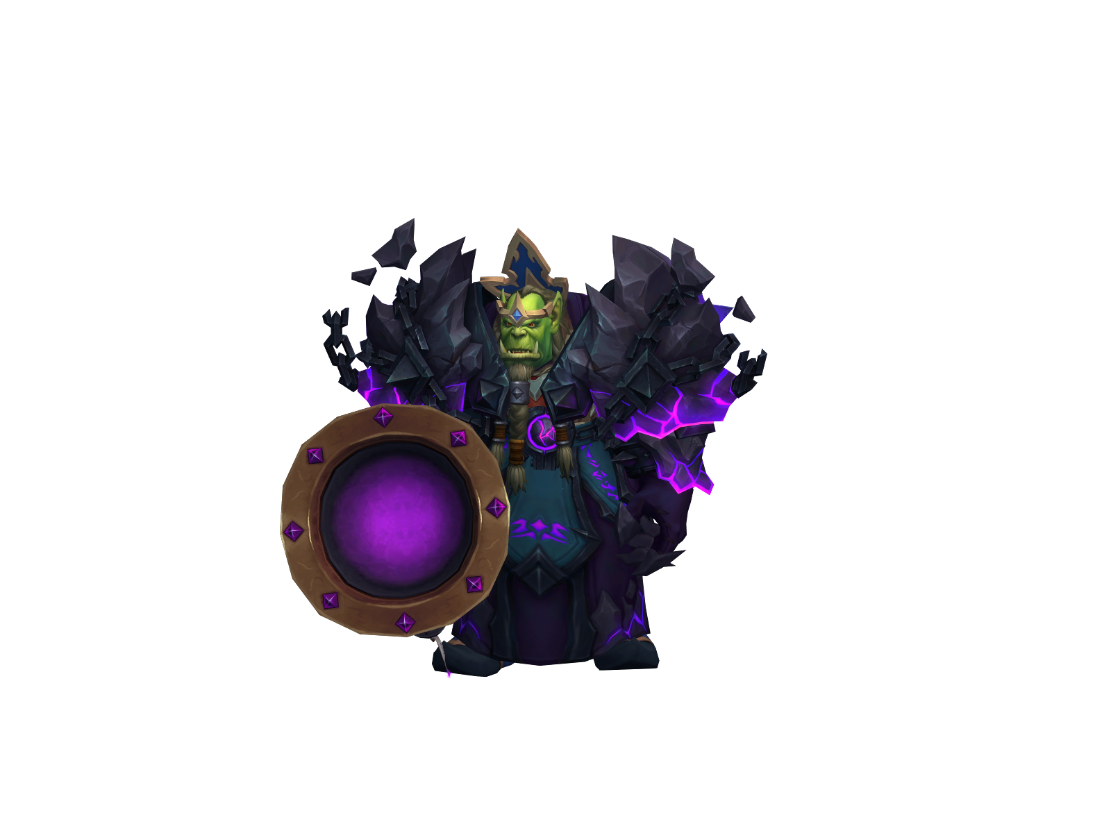 Dahakalock 3D character render