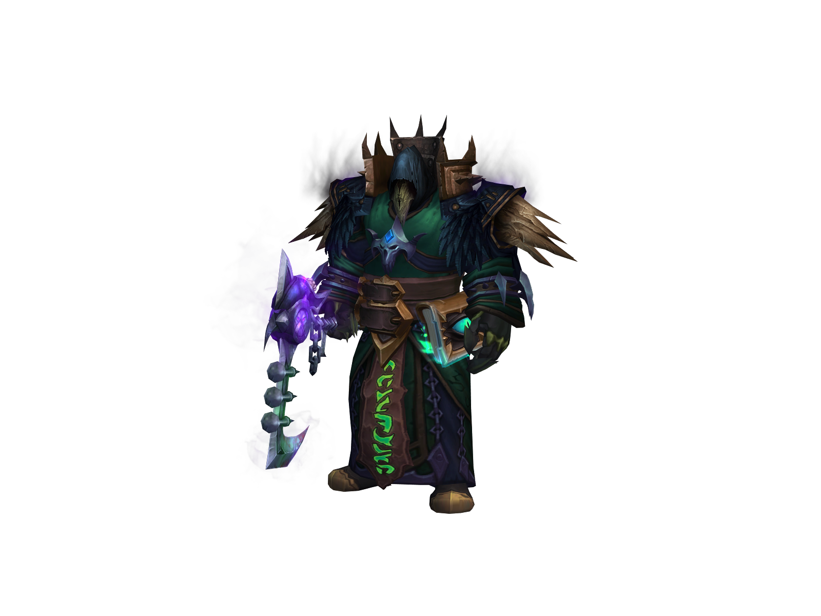 Fibert 3D character render