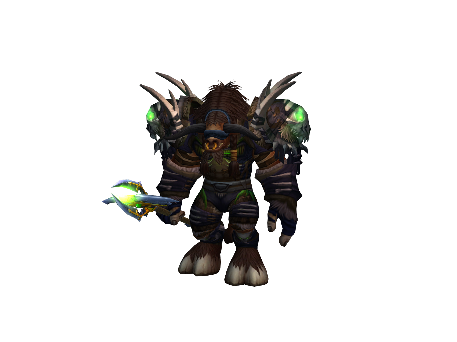 Wappings 3D character render