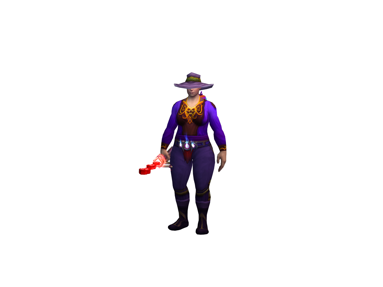 Løvæ 3D character render