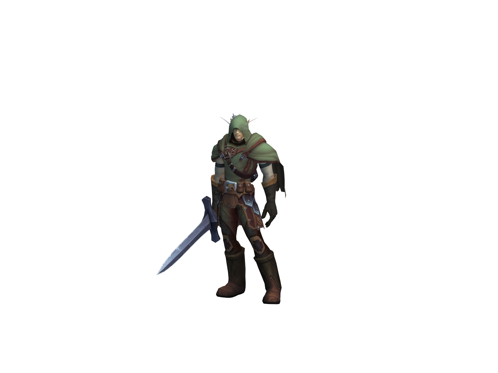 Syndrick 3D character render