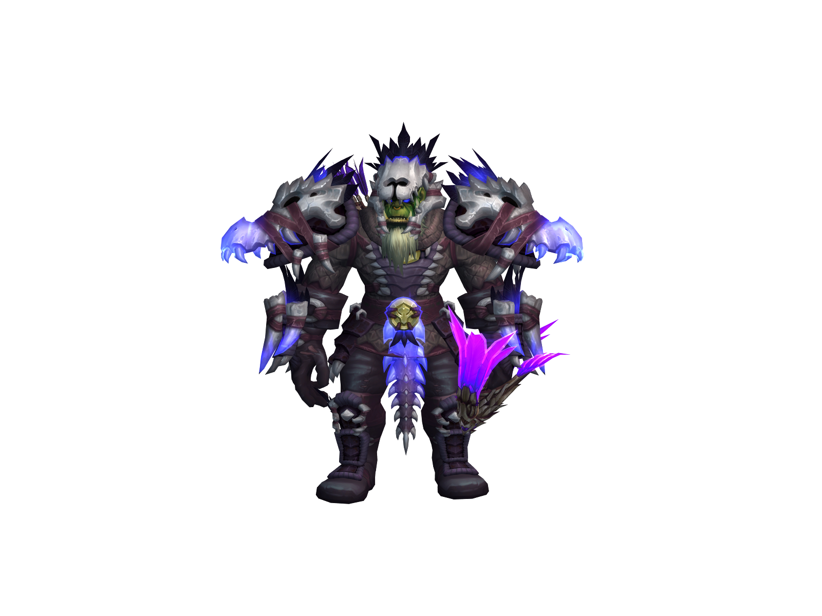 Shrâpnêl 3D character render