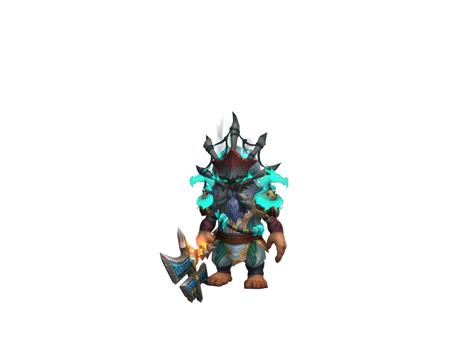 Garbanzobean 3D character render