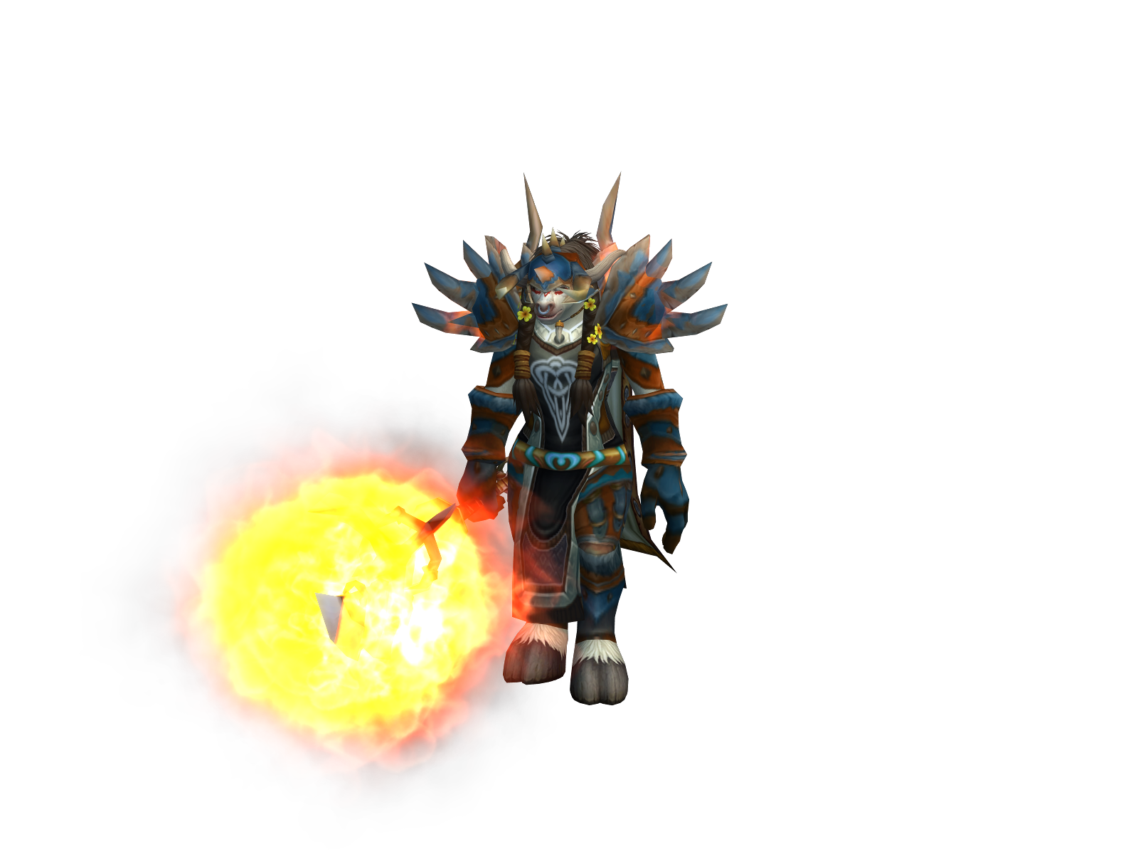 Naumm 3D character render