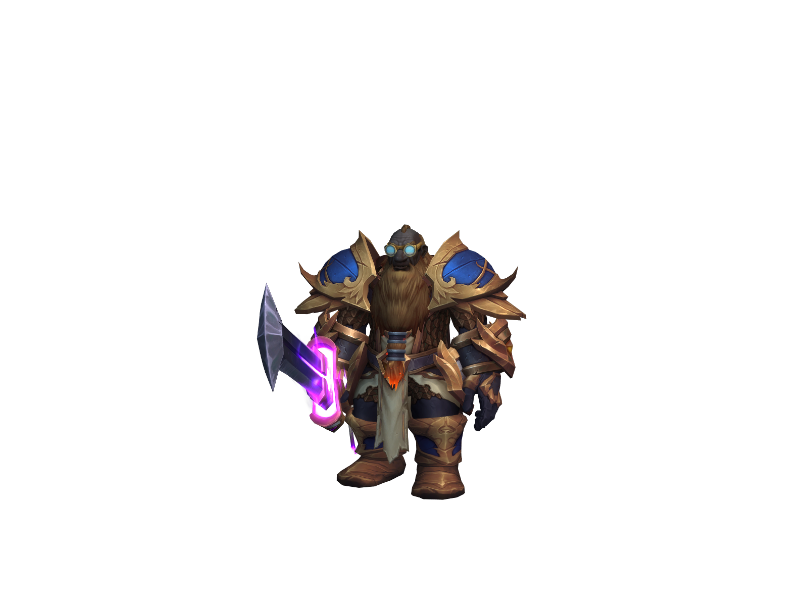 Hughseppe 3D character render