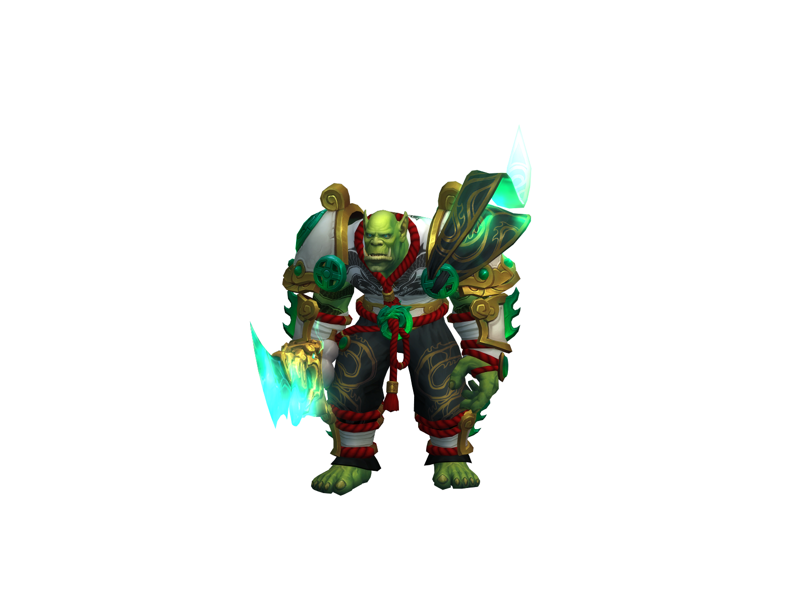 Yuckfoo 3D character render