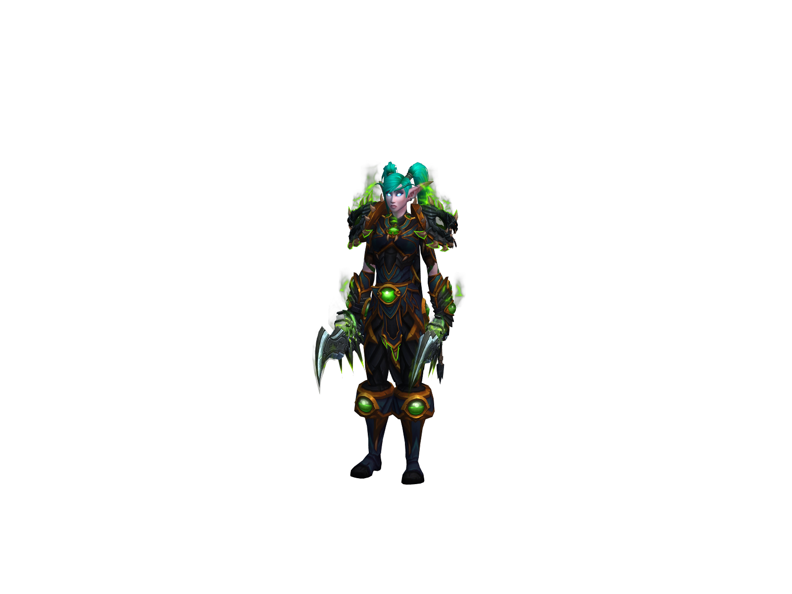 Extinction 3D character render