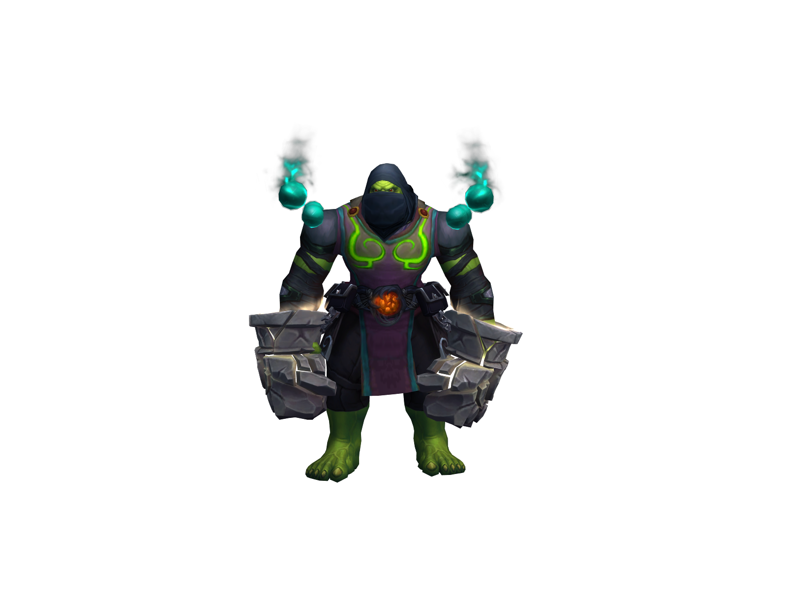 Phatphist 3D character render