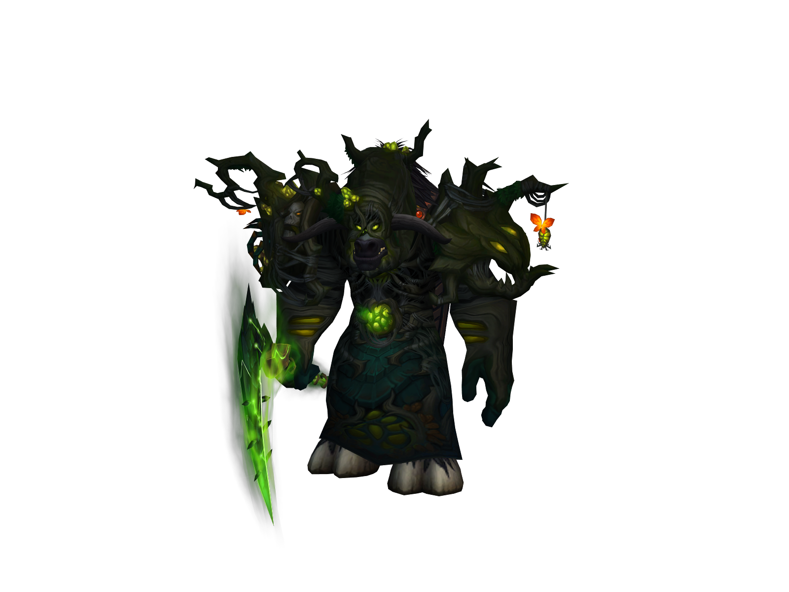 Meàtshield 3D character render