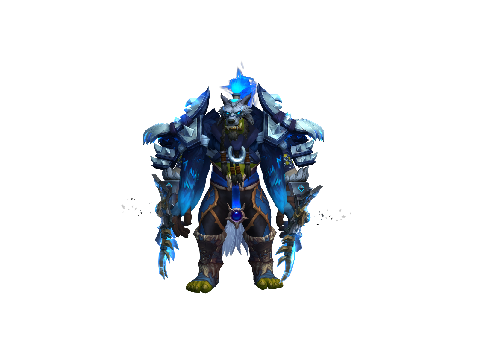 Critted 3D character render