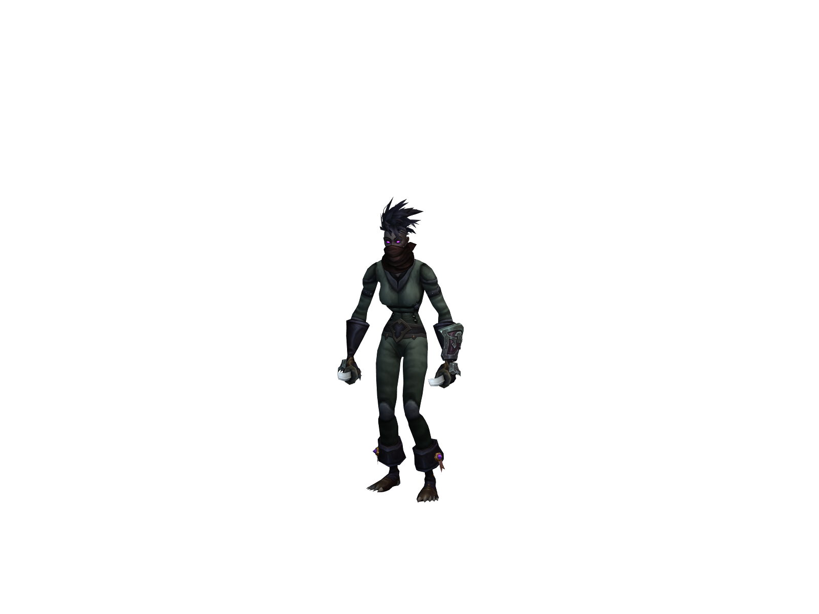 Undeadthug 3D character render