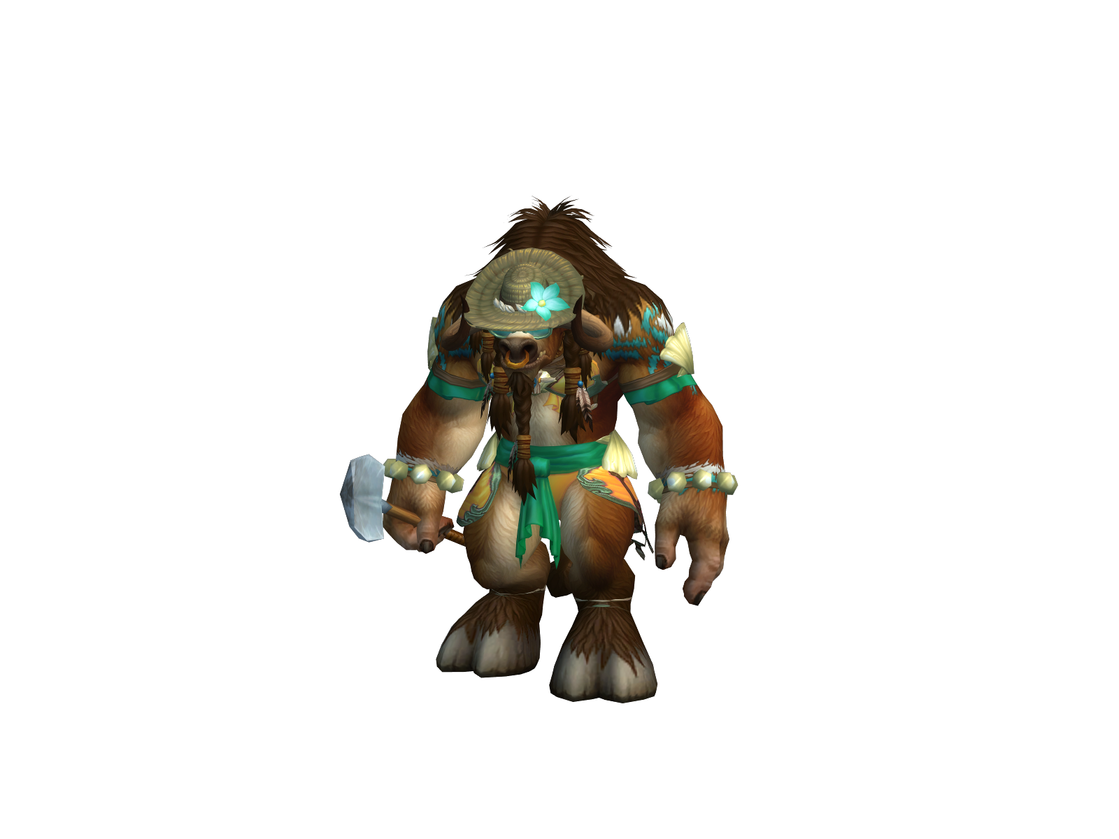Druidydruid 3D character render