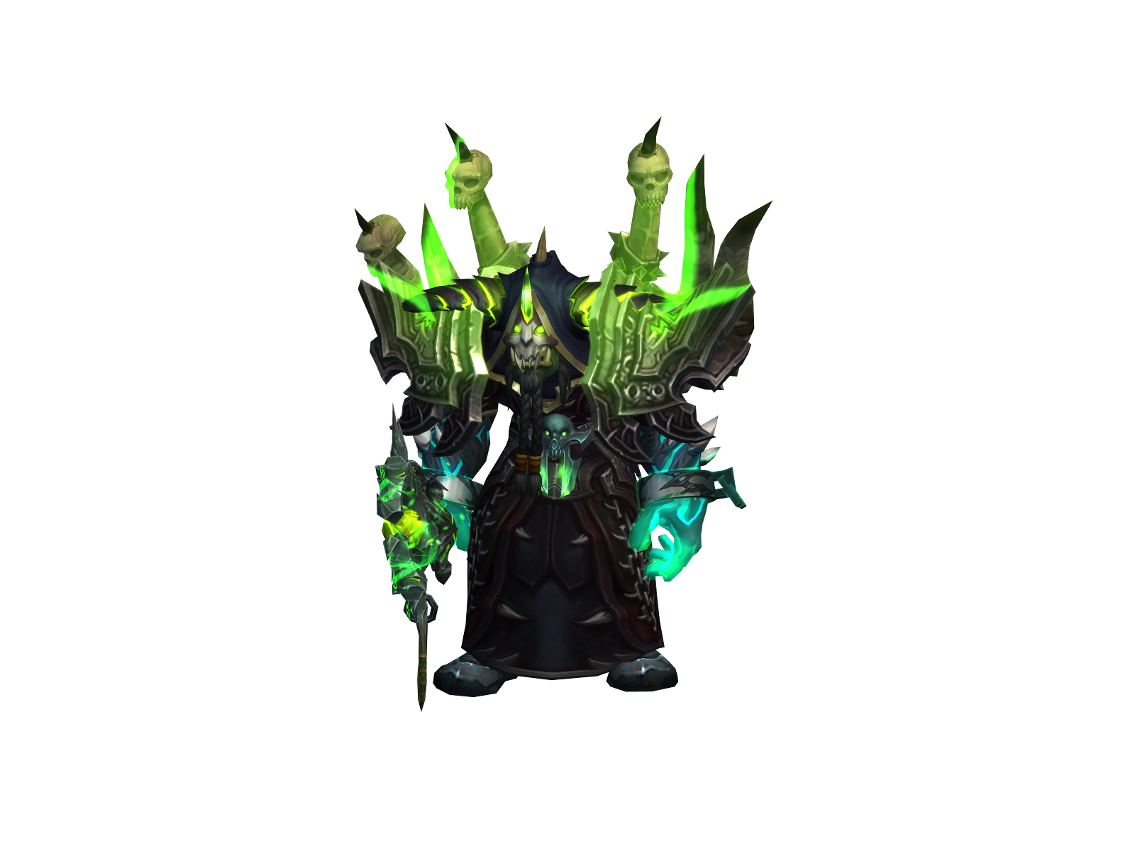 Oragorg 3D character render