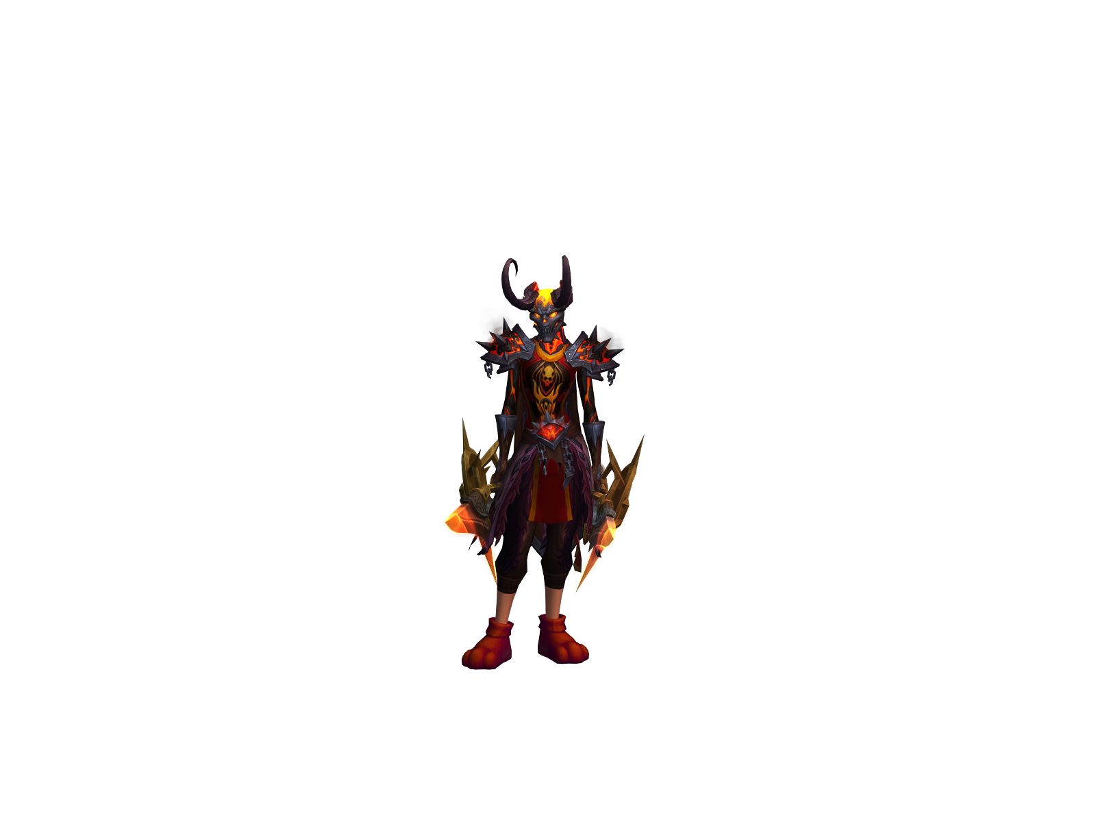 Demonpie 3D character render