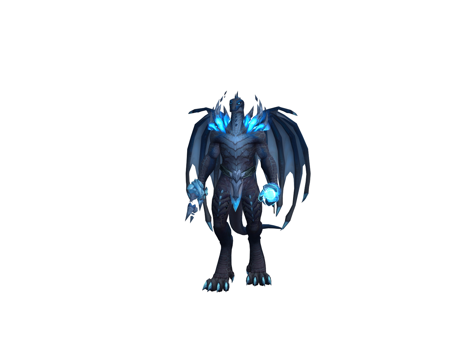 Rainvoker 3D character render