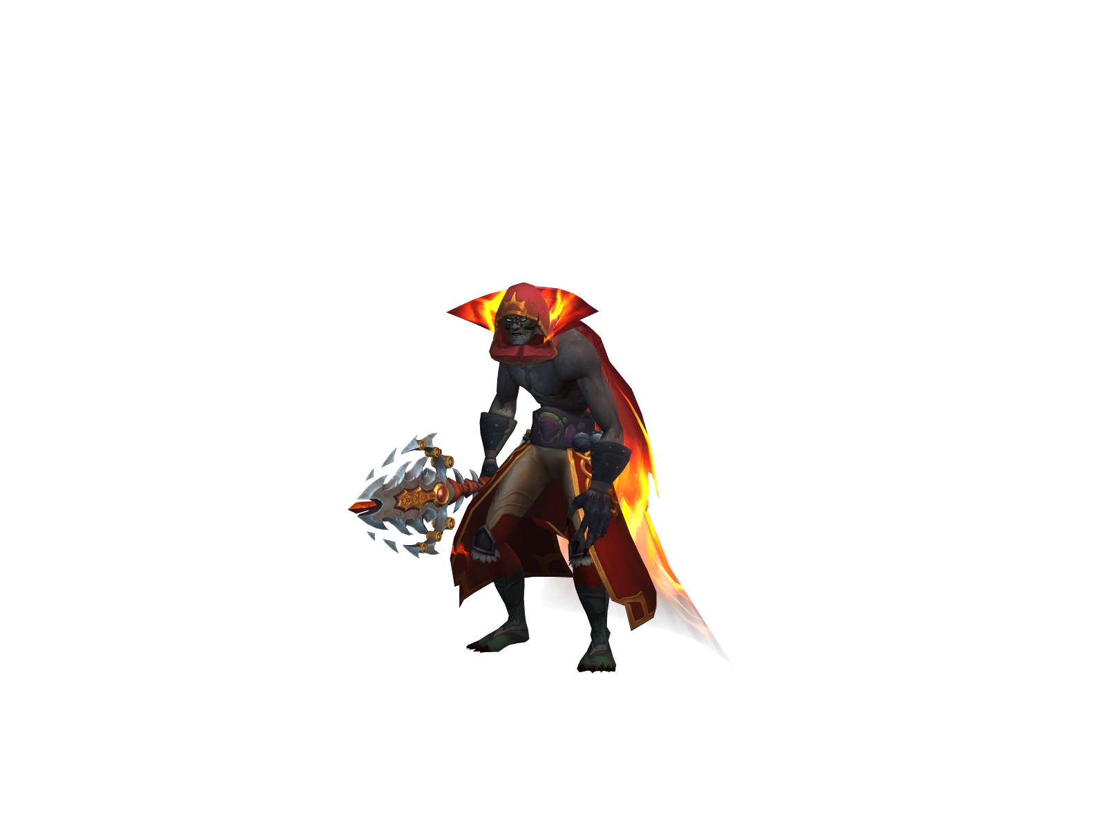 Cyahick 3D character render