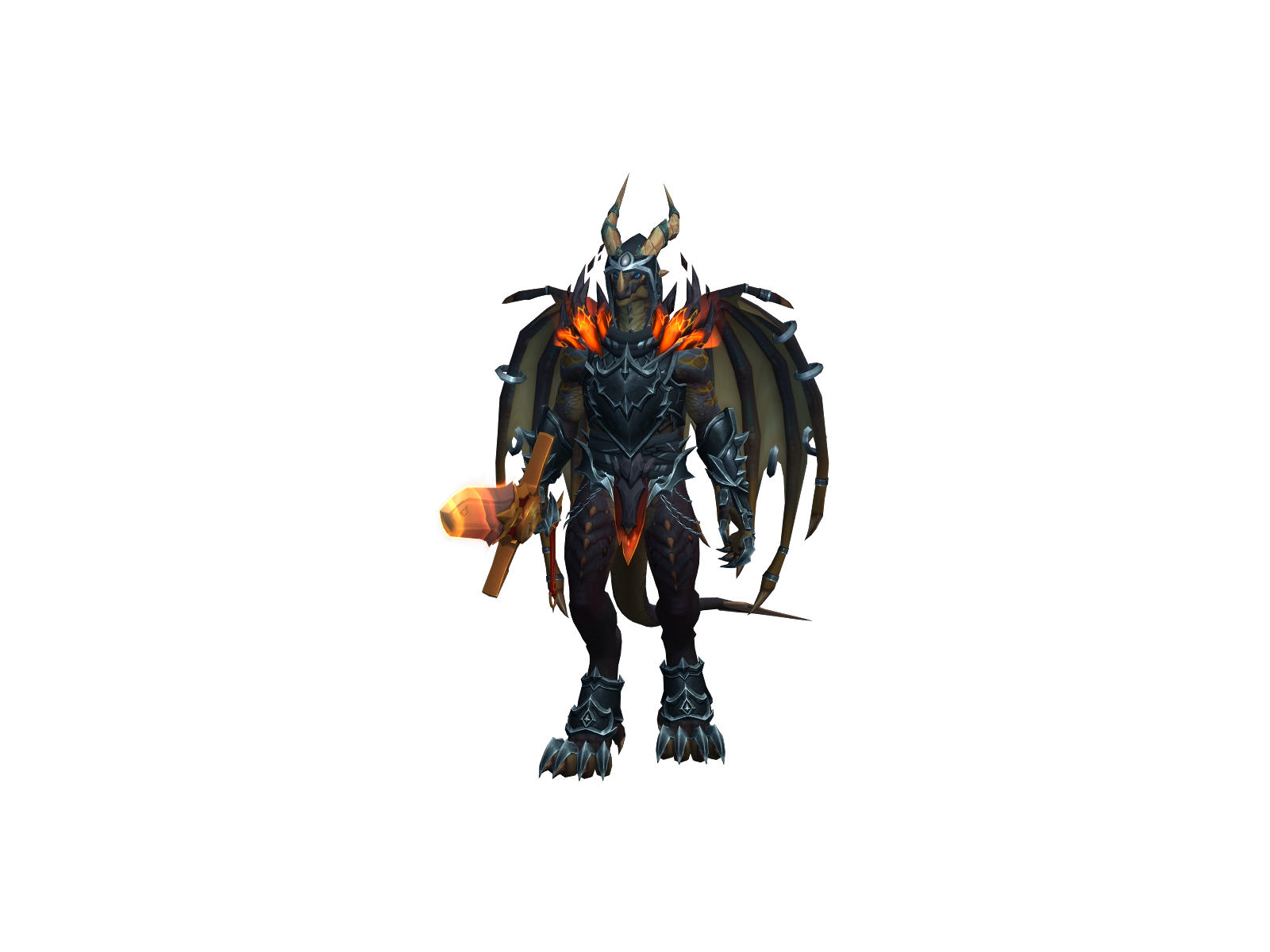 Dragonfriend 3D character render